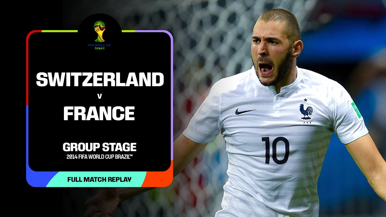 FULL MATCH: Switzerland v France | 2014 FIFA World Cup