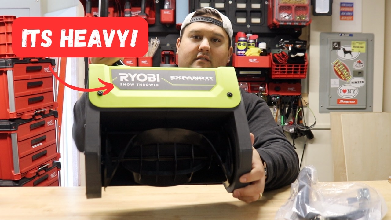 Забудьте о лопатах! Испытание снегоочистителя Ryobi