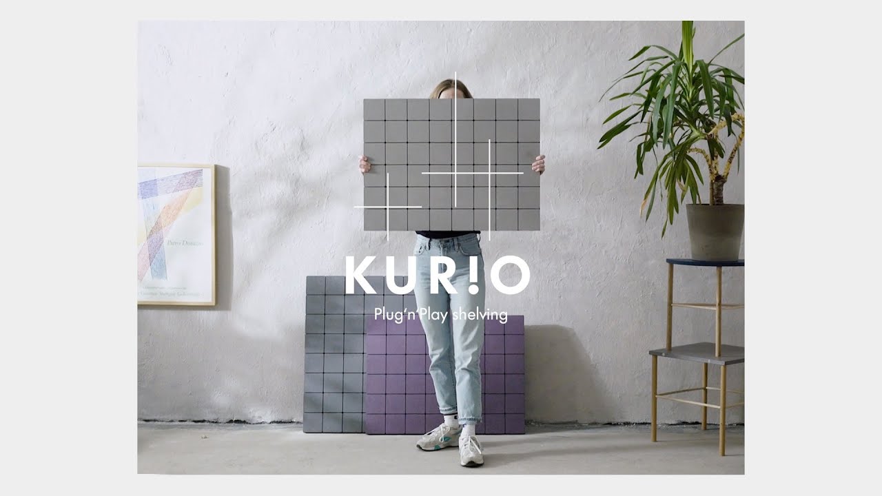 KUR!O &mdash; Modular Shelving System