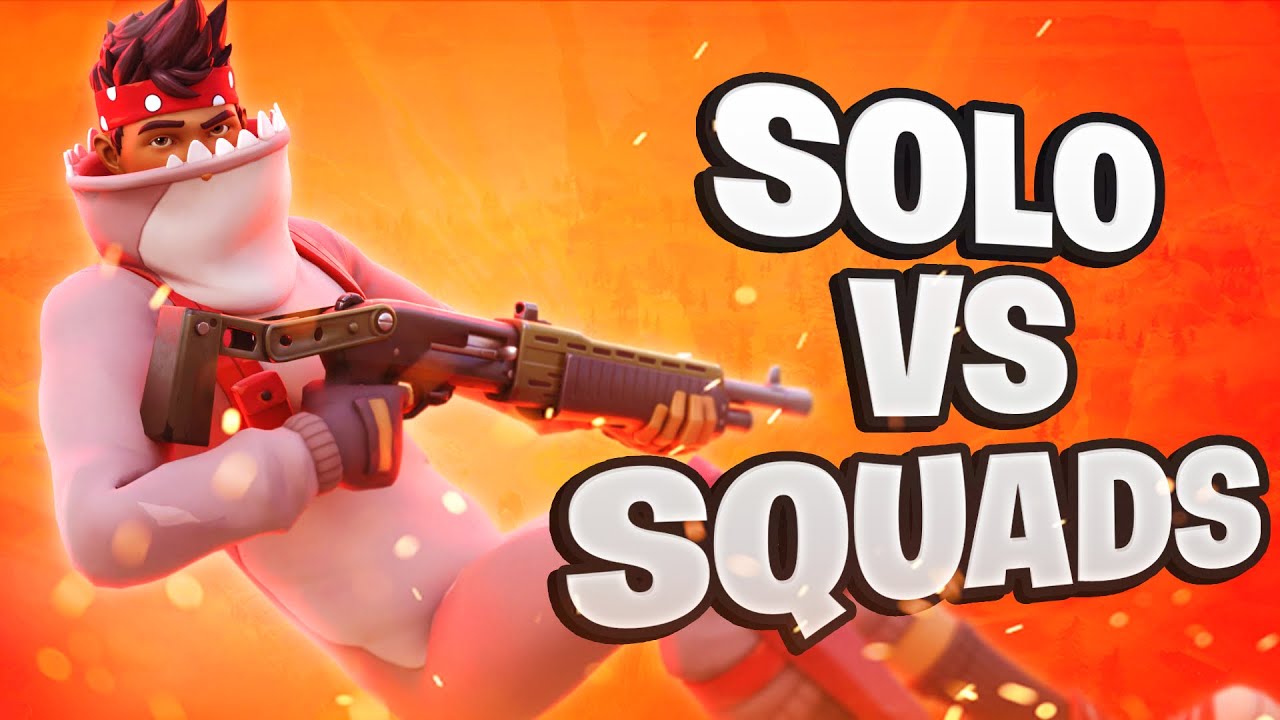 How good am I at Solo VS Squads?