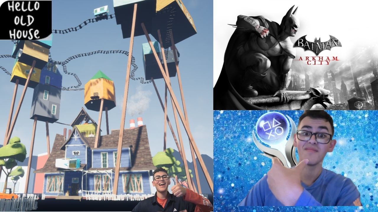 HELLO NEIGHBOR GOT ONE OLD TALL HOUSE, THATS THE MOD WE TRYING! THEN, FOR REAL, PLAT GRIND BATMAN!