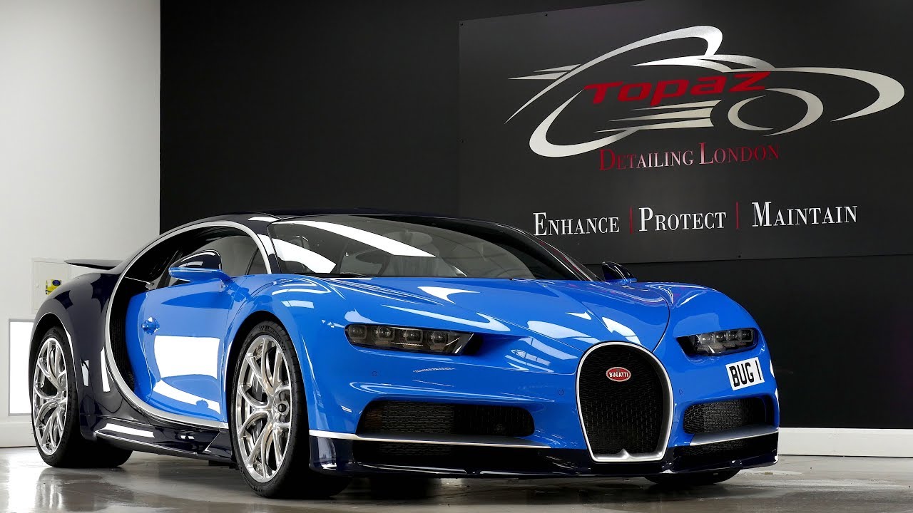 Bugatti Chiron Detailing & Full PPF Installation Topaz Detailing London