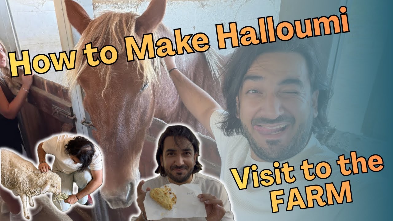 Riverland Visit, Milked a Goat & How to make Halloumi 