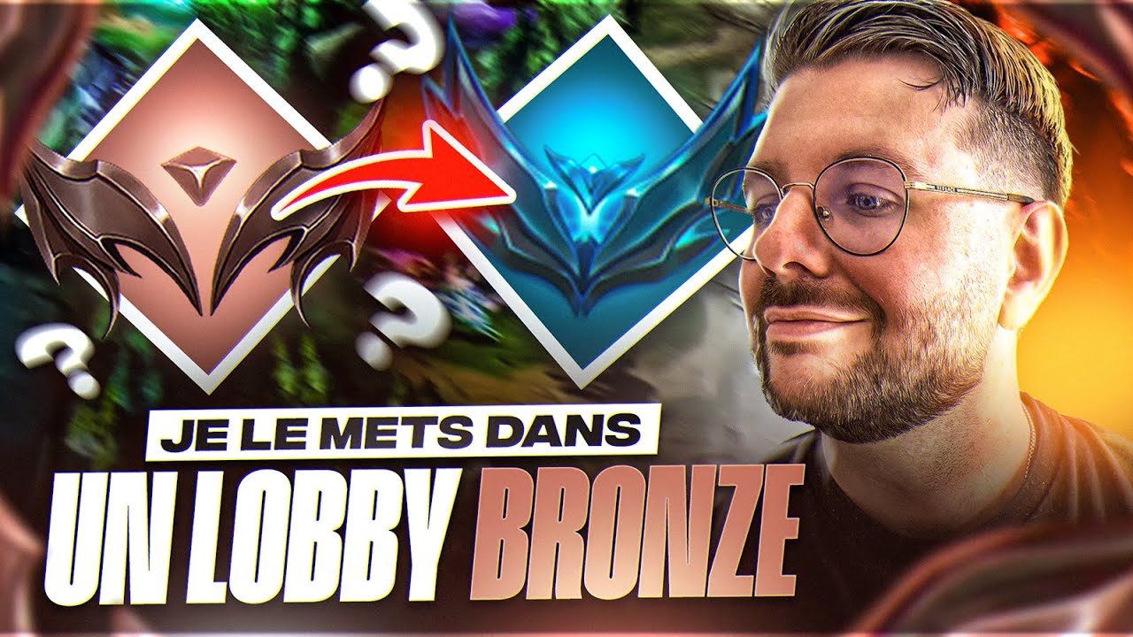 JE PIEGE UN IRON QUI PENSE VALOIR PLATINE ! JE LE METS DANS UN LOBBY BRONZE SANS QU'IL NE LE SACHE !