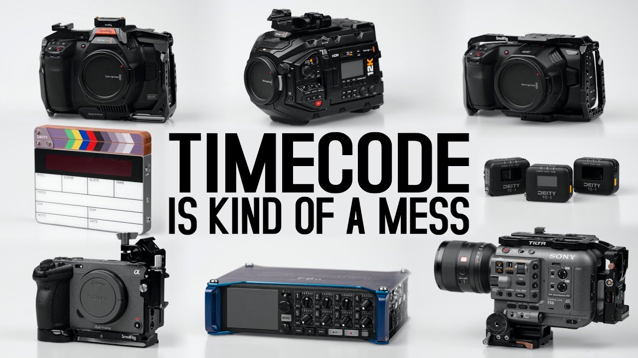 Timecode reliability Test: FX3 vs FX6 vs BMPCC 6K vs URSA 12K vs F8n