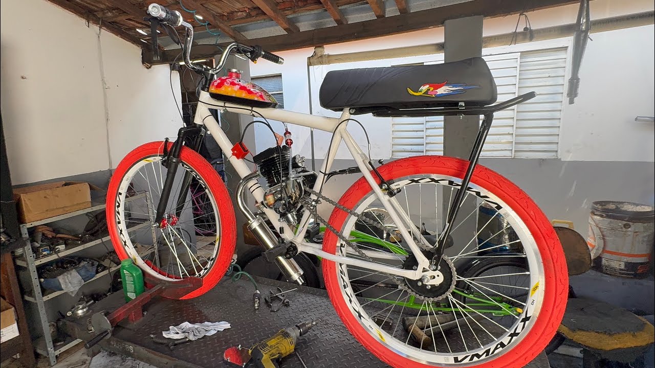 FUNCIONAMENTO BIKE 110cc PREPARADA! - ESKABIM RACING 