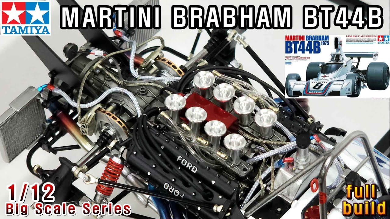 [TAMIYA] 1/12 Scale Model MARTINI BRABHAM BT44B