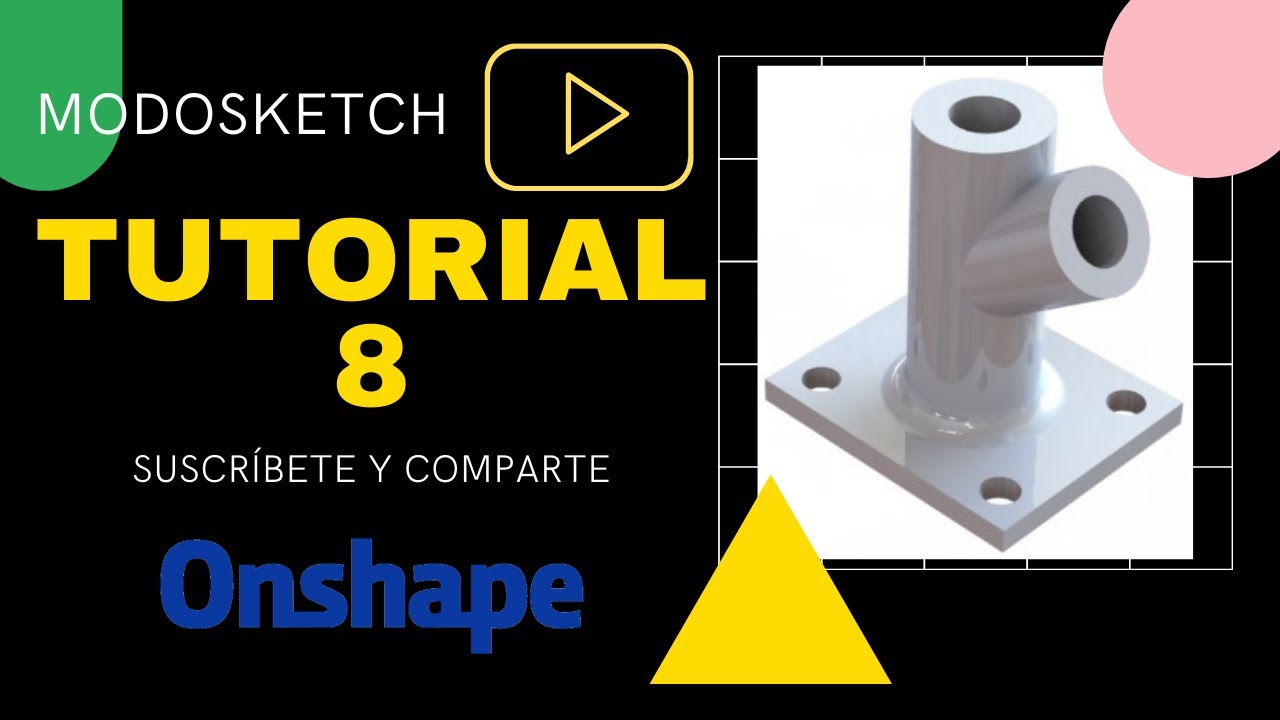 TUTORIAL 8 | PLANOS DE INCLINACIÓN | Onshape!! PRINCIPIANTE #Onshape #Tutorial #Principiante #CAD