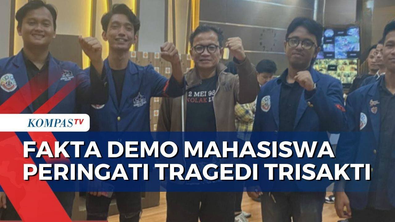 Fakta Demo Peringatan Tragedi Trisakti: Bentrok Mahasiswa-Polisi hingga Ditangkap dan Dibebaskan