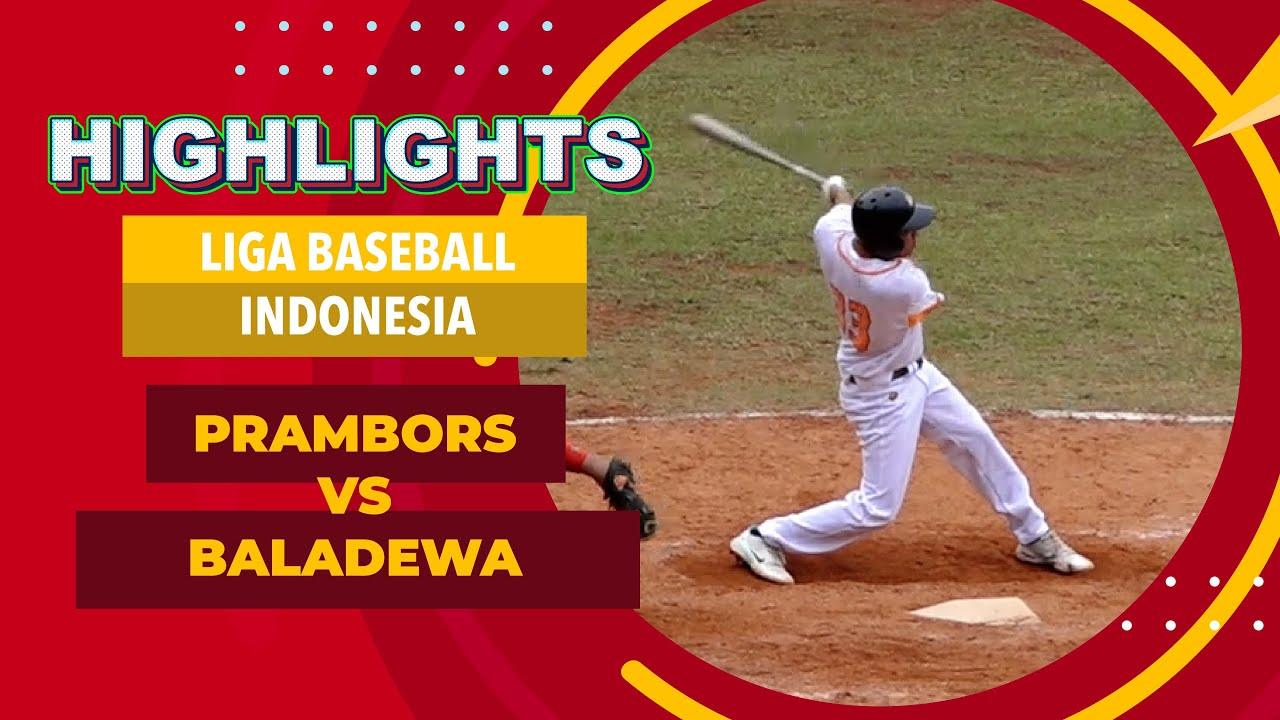 Highlights Liga Baseball Indonesia Seri 2 - Prambors - Baladewa