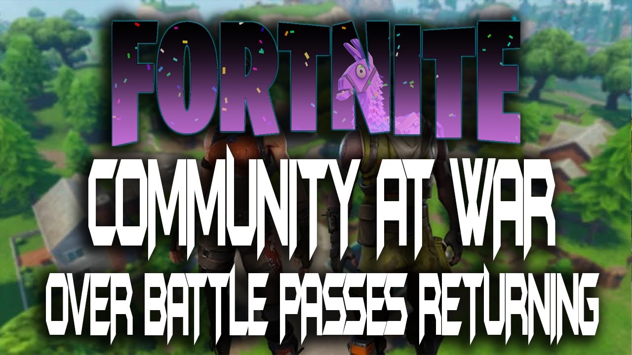 BATTLE PASSES Are Tearing the FORTNITE Community Apart!