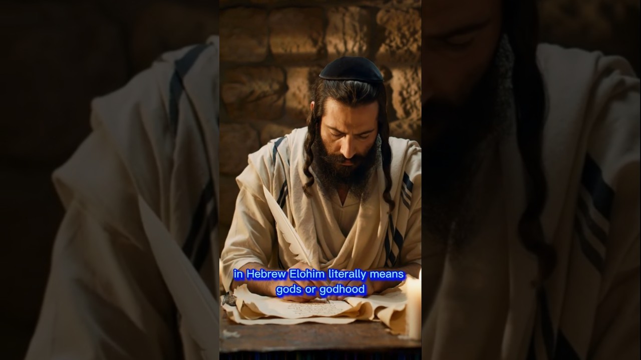 The Hidden Meaning of &ldquo;Elohim&rdquo; in the Bible | Ancient Mystery Explained #christianshorts #gods