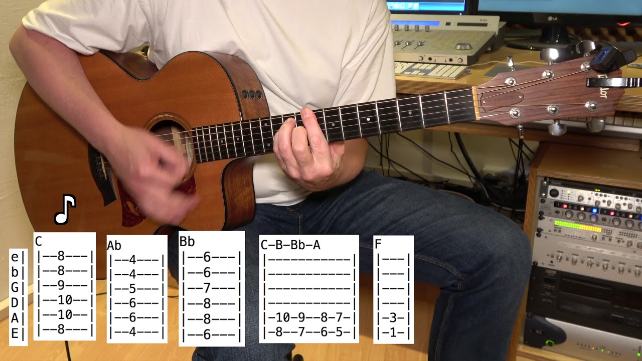 Paranoid Android - Acoustic Guitar - Radiohead - Chords