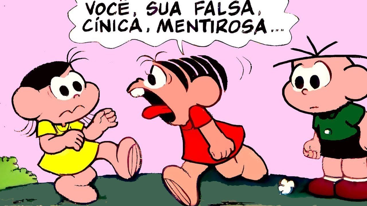 MÔNICA FALOU UMAS VERDADES PRA MAGALI  - QUADRINHOS MÁGICOS