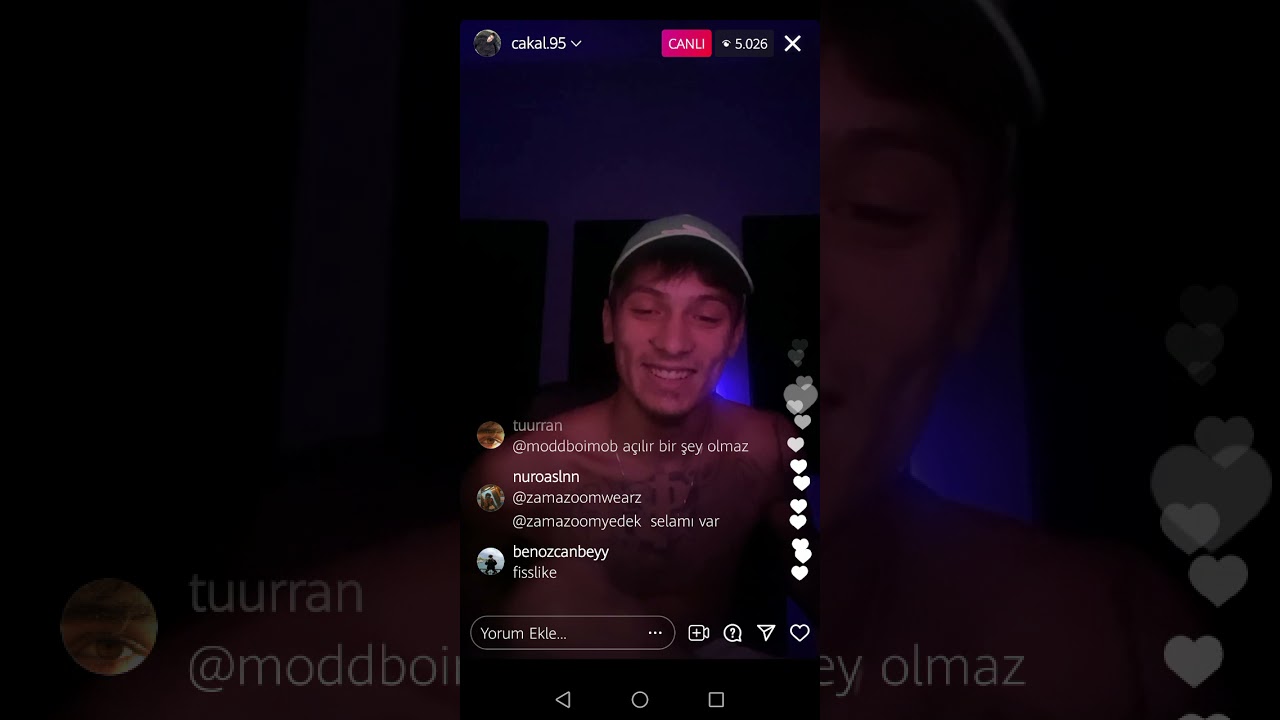 cakal STÜDYODA CANLI YAYIN AÇIYOR