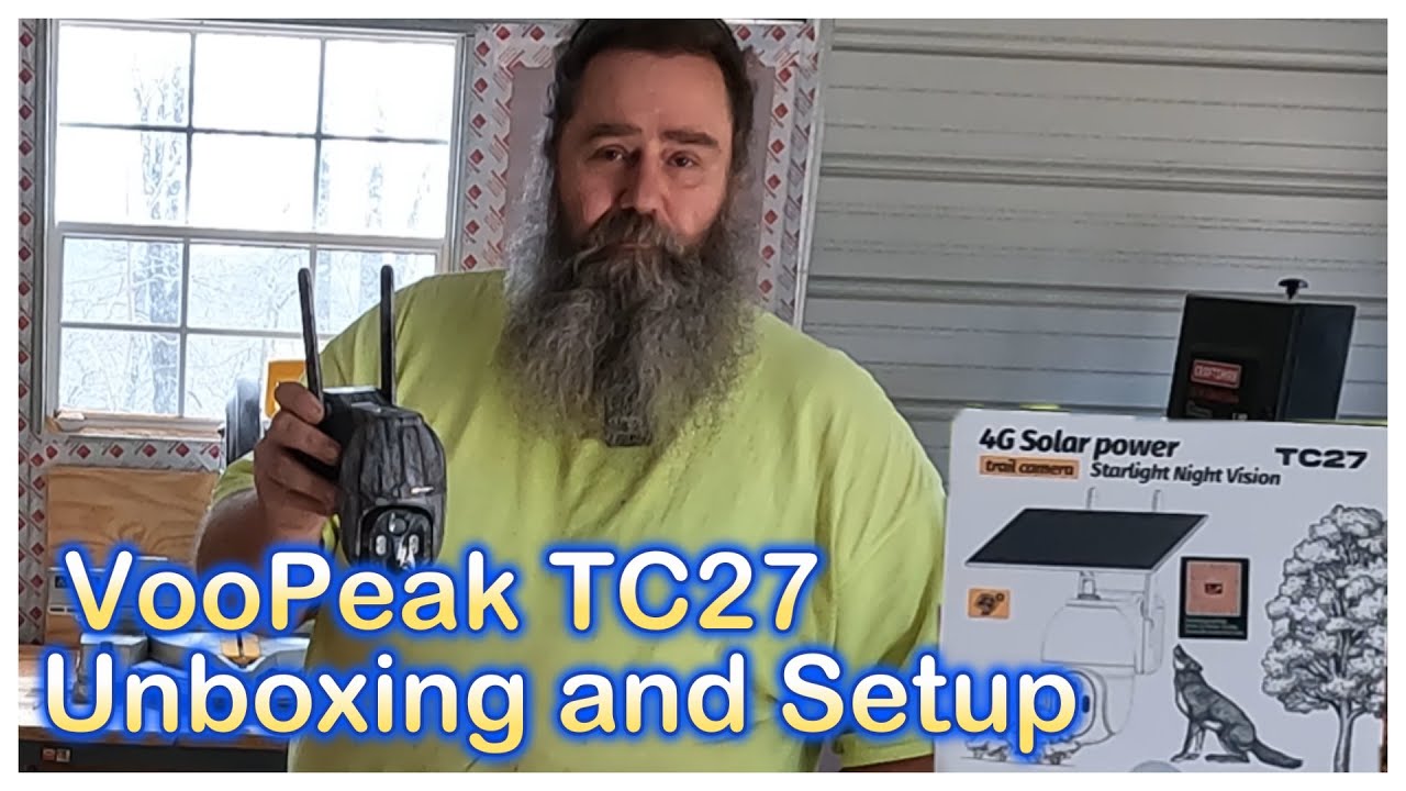 VooPeak TC27 Trail Camera -  Unboxing, Setup and Review