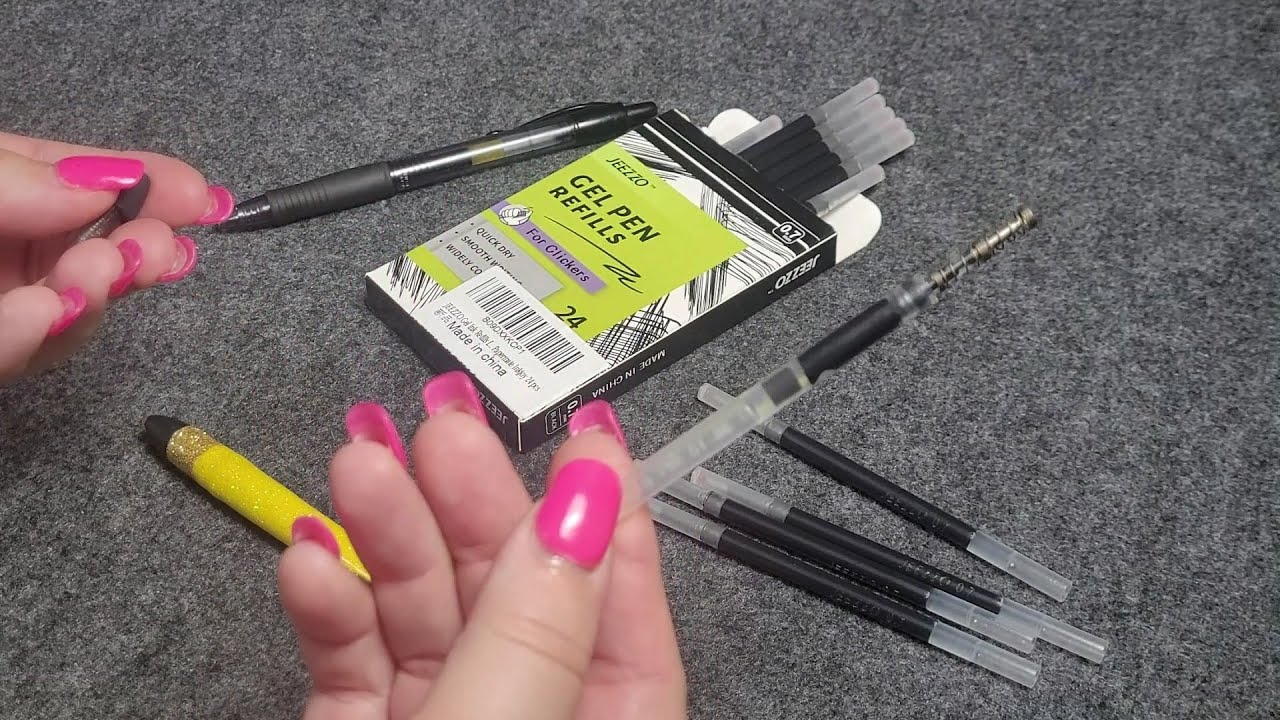 These Refills Fit A Variety Of Pens 🍀 JEEZZO Gel Ink Refills