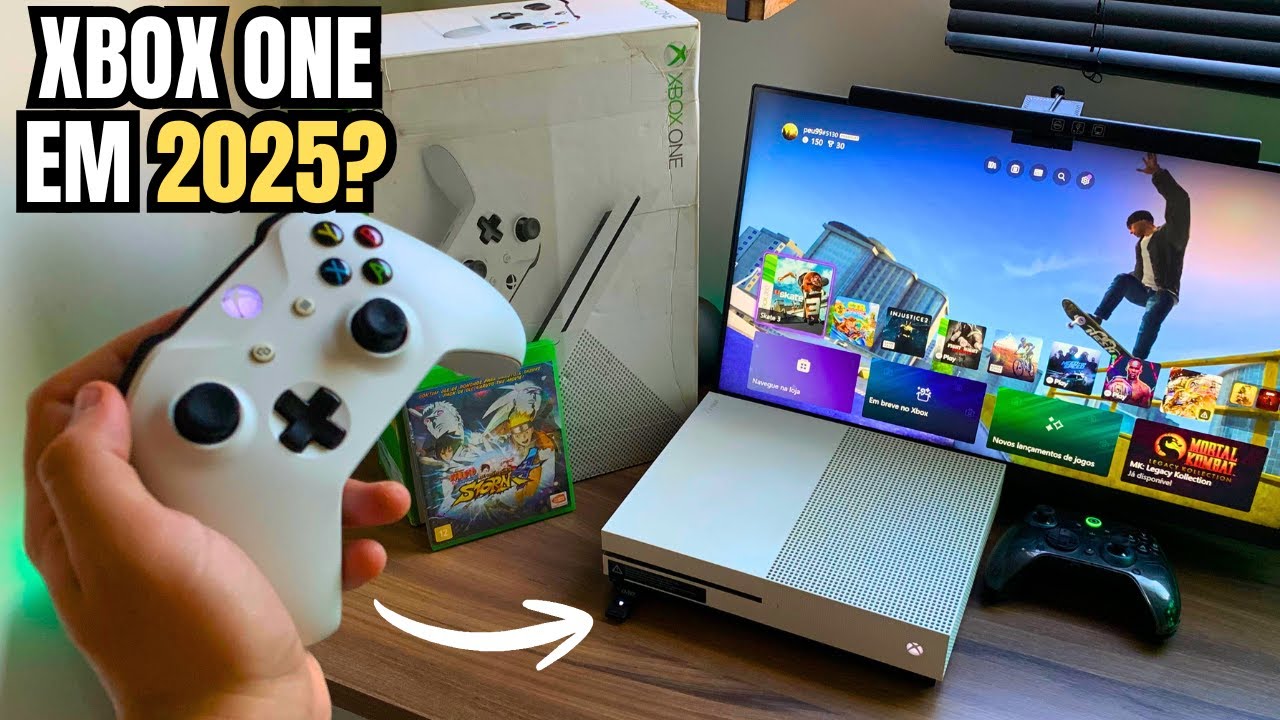COMPREI UM XBOX ONE S EM 2025 (valeu a pena?)