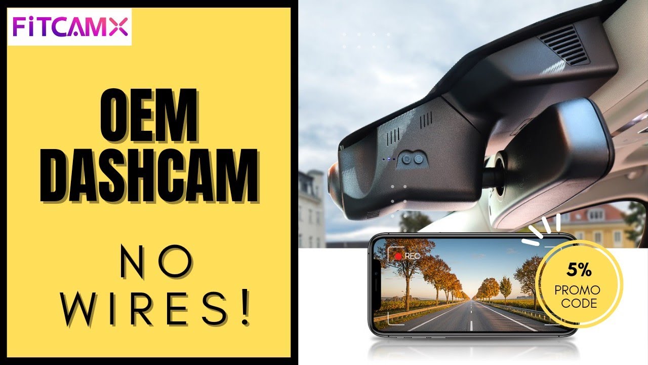 Installing an OEM style Dashcam on my Jaguar E-Pace | FITCAMX | 4K | No Wires | Perfect Fit |
