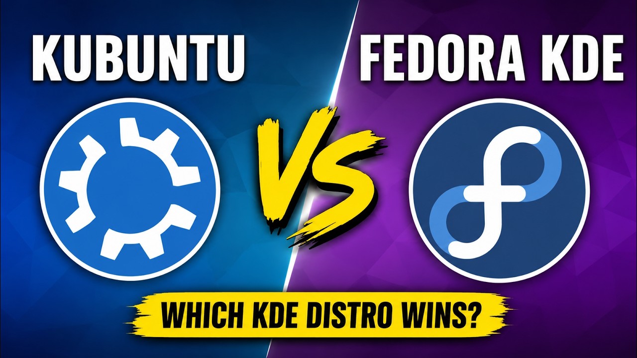 Kubuntu против Fedora KDE Plasma 2026 | Какой дистрибутив KDE Linux выбрать?
