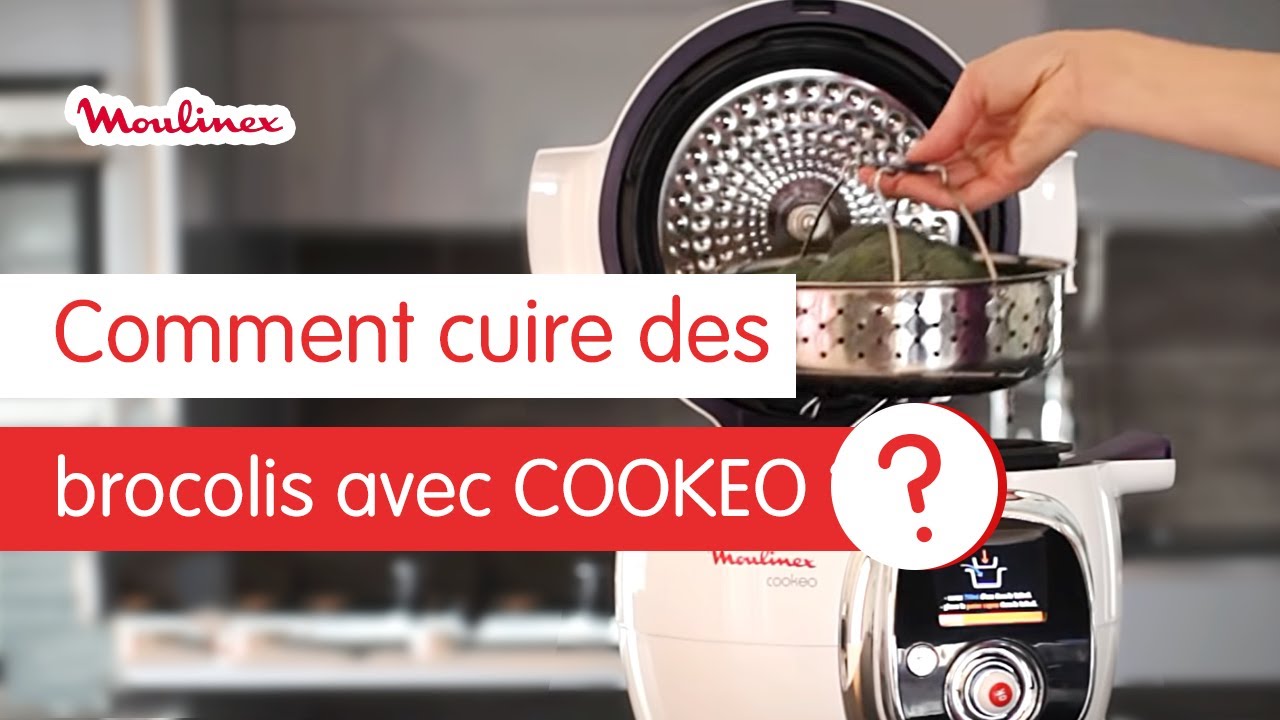 Comment cuire des brocolis avec COOKEO ? | Les tutos Moulinex