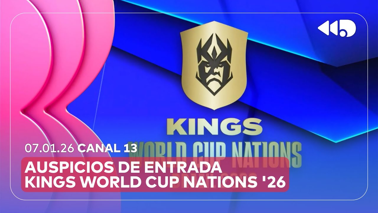 Canal 13 - Auspicios de entrada 