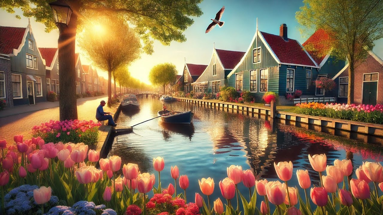 ДЕ ЖИВУТЬ СПРАВЖНІ ГОЛЛАНДЦІ? СЕЛА БЕЗ ТУРИСТІВ І МЕТУШНІ| DUTCH VILLAGES🌷🇳🇱