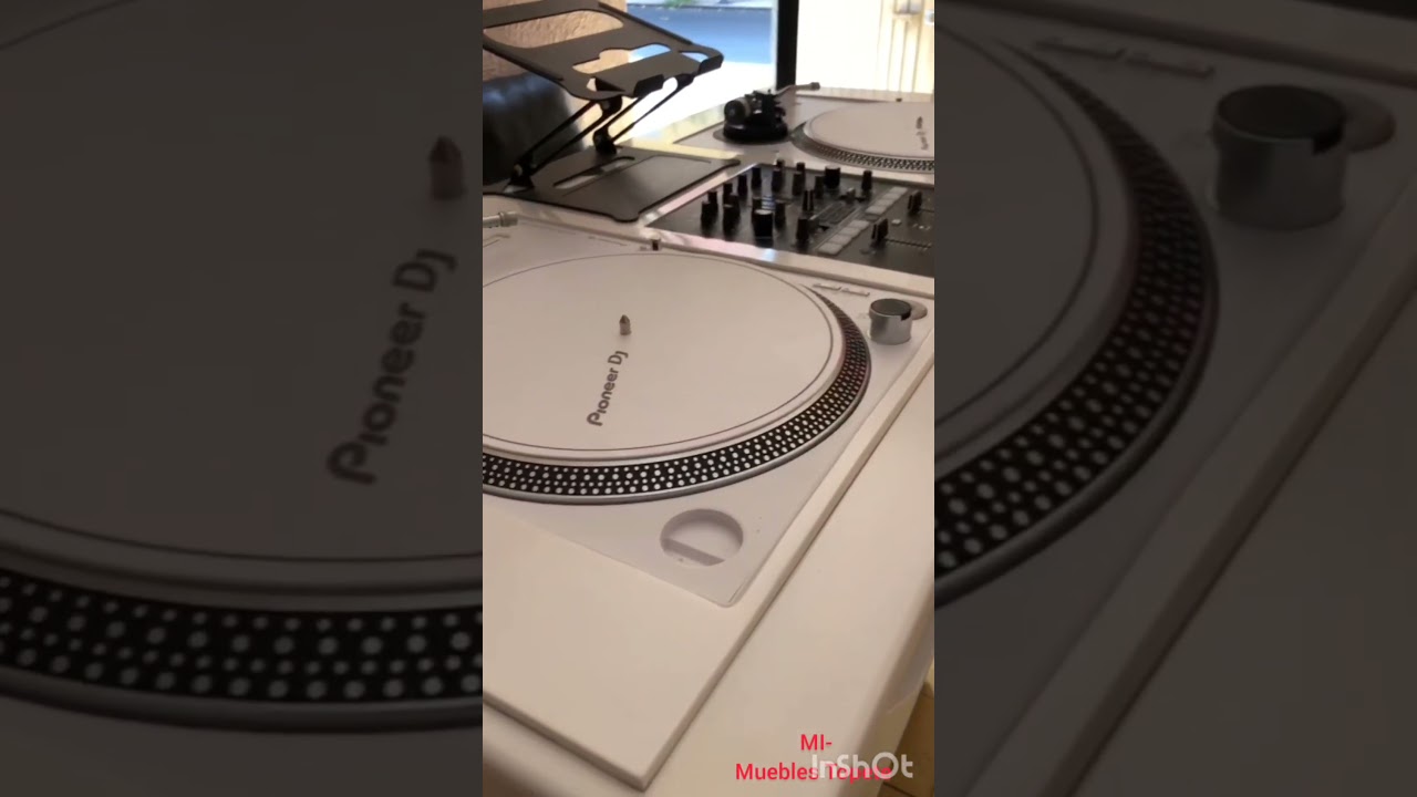 dj mueble para tornamesas