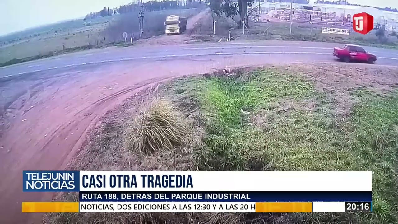 CASI TRAGEDIA -  RUTA 188