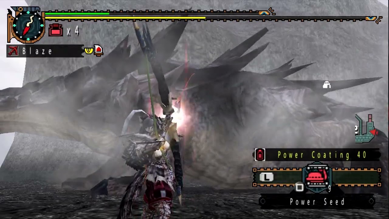 [MHFU] 107 Ash Lao-Shan Lung vs Bow (G Rank, Restricted)