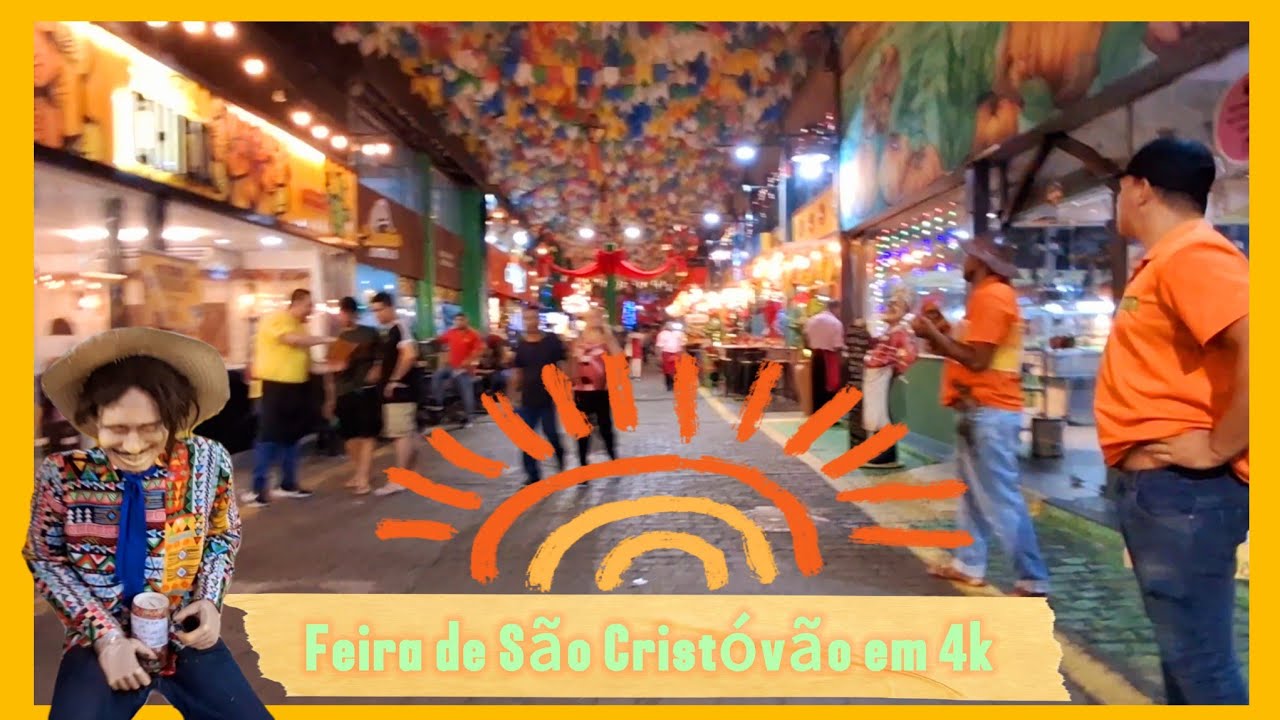 🔴 Feira de São Cristóvão, Rio de Janeiro, um pedacinho do nordeste.