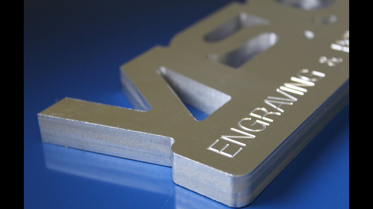2550 CNC Router Deep Engraving and CNC Routing Half Inch Aluminum