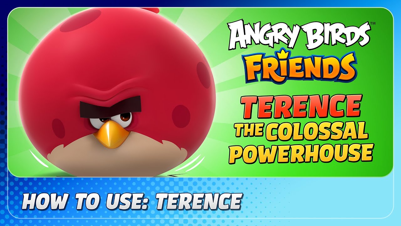 Angry Birds Friends: How to use Terence