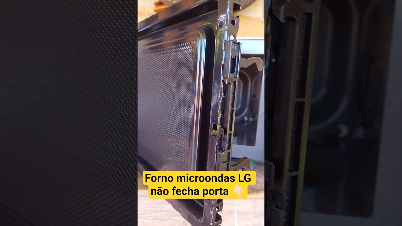 forno microondas LG não fecha porta veja esse vídeo até final