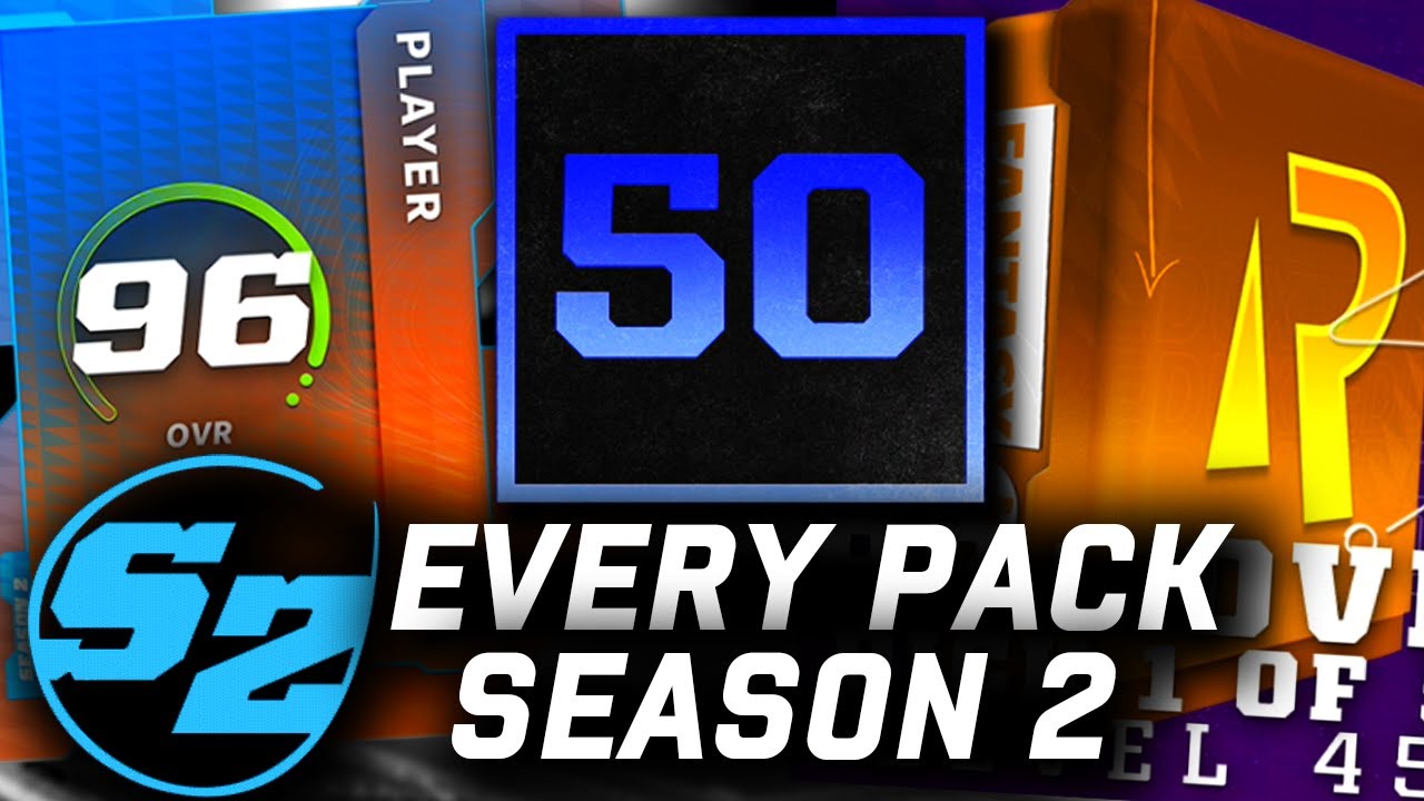 Opening ALL MUT Level Reward Packs in Season 2 (Redux Fantasy, Platinum Packs, Promo Master Packs)