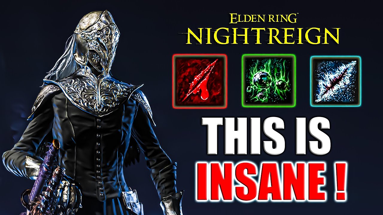Executor (Bleed - Poison - Frost) Insane Build (Gaping Jaw) | Elden Ring Nightreign