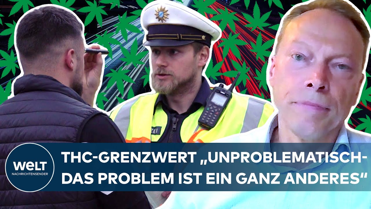 CANNABIS-GESETZ: Was der erh&ouml;hte THC-Grenzwert f&uuml;r Autofahrer bedeutet - Das sagt der Unfallforscher