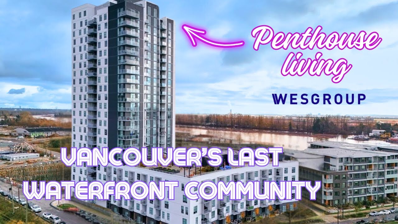 🏙️ Inside a Luxurious River District Penthouse | Vancouver Real Estate Tour