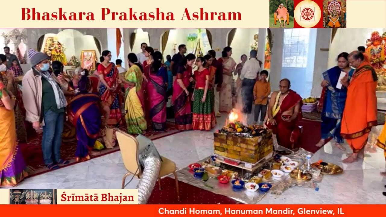 Sri Chandi Homam- Laksha Chandi Mahayagnam, Hanuman Mandir, Glenview, IL