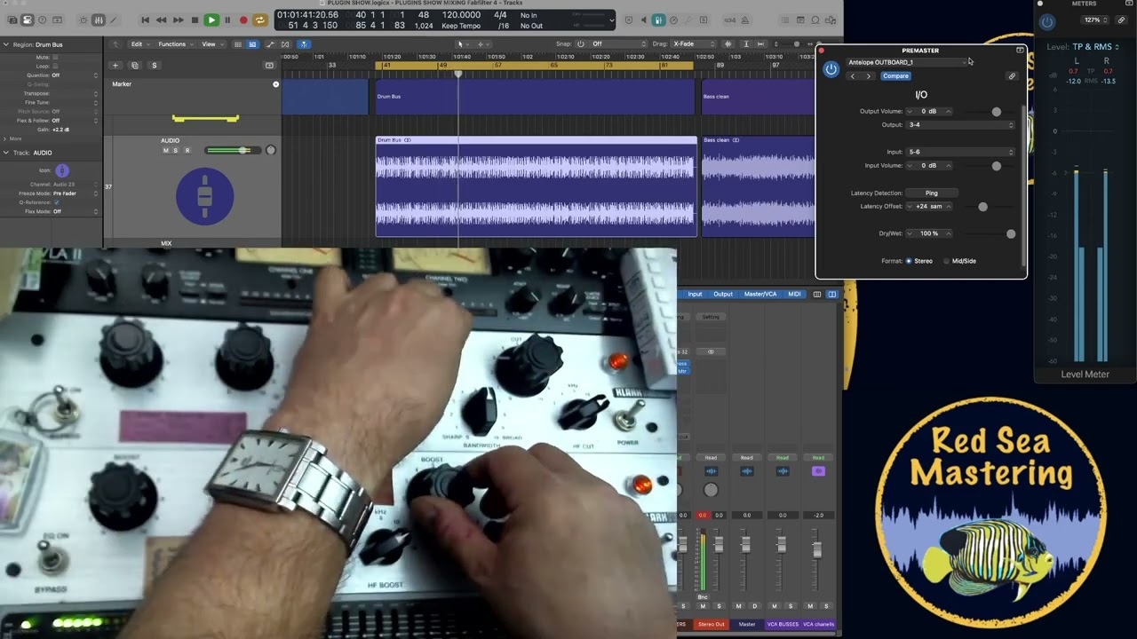 Klark Teknik pultec Eq replica. Зацените звук!!! пультэк эквалайзер в действии.