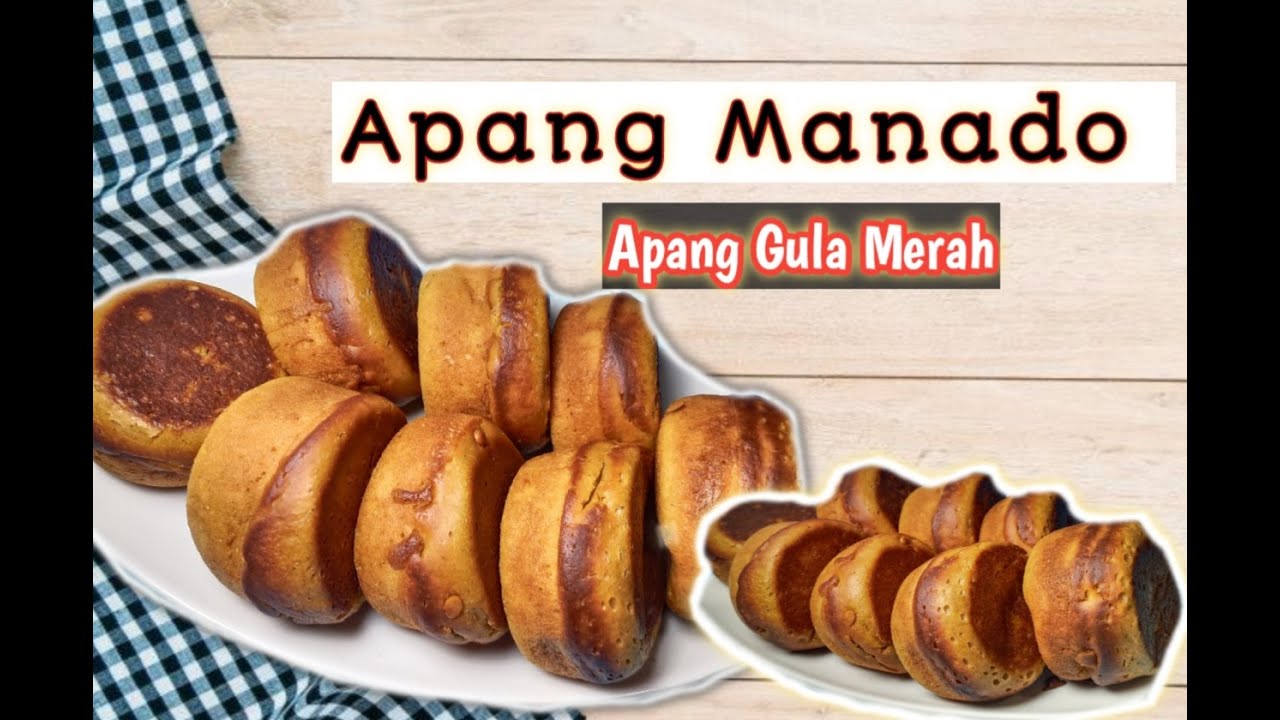 Resep Kue Apang Manado||apang gula merah || Ala Dapur Fatma Sahitang )