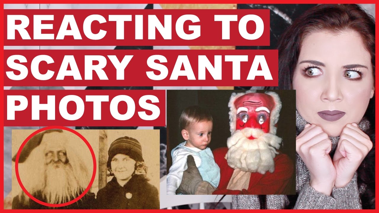 Reacting To Scary Pictures Of Santa