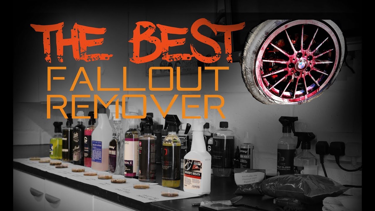 The best bleeding fallout remover test - Iron fallout remover comparison