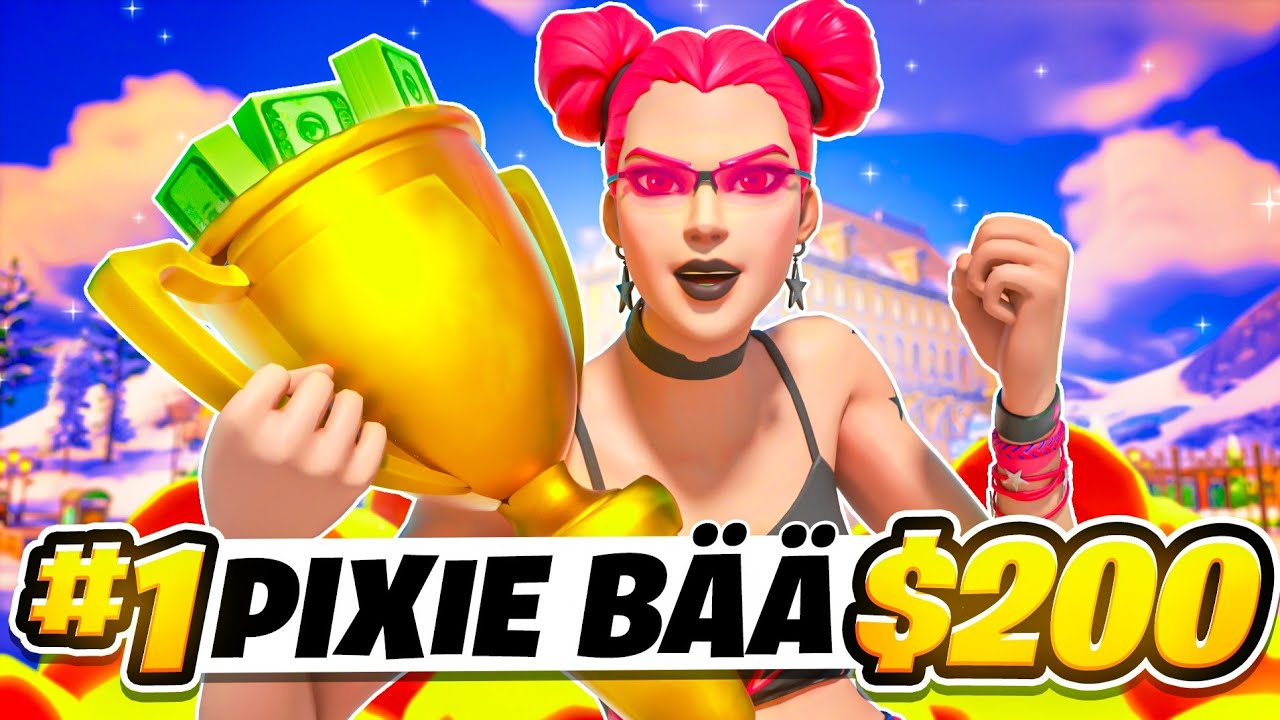 1ST SOLO VICTORY CUP 🏆 (2 WINS) | pixie