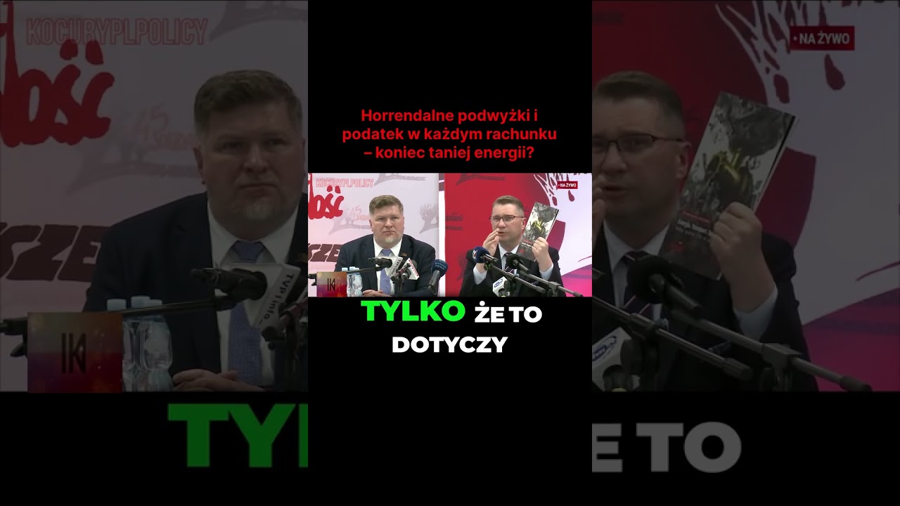 Horrendalne podwyżki i podatek w każdym rachunku &ndash; koniec taniej energii?