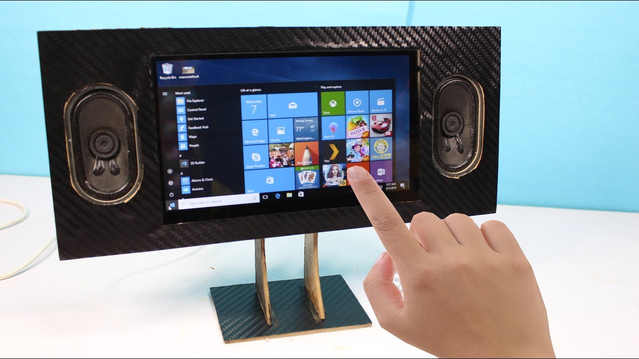 How to Make Mini Touch PC at Home