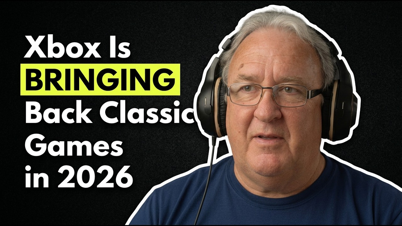 Xbox вернет классические игры в 2026 году.