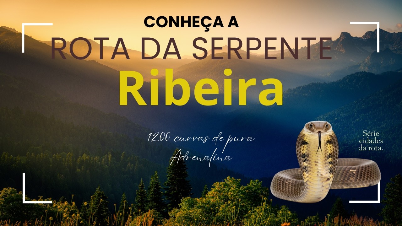 Ribeira uma das cidades no rastro da serpente.