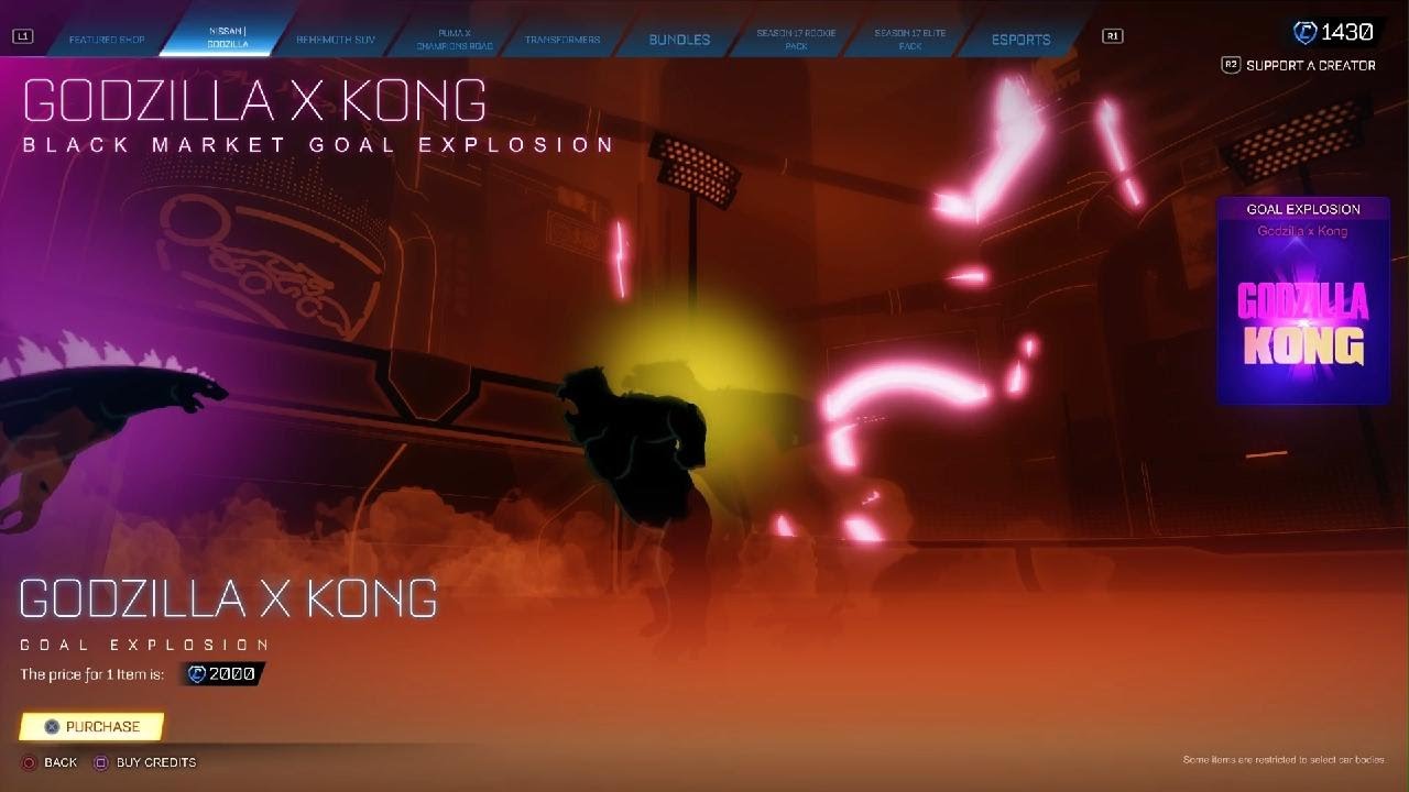 GODZILLA x KONG New Goal Explosion