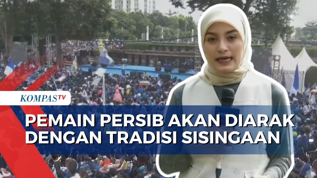 Pemain Persib Bandung Akan Sapa Langsung Bobotoh dan Diarak Dengan Tradisi Sisingaan